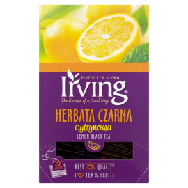 Irving Herbata czarna cytrynowa 30 g (20 torebek)