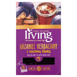 Irving Grzaniec herbaciany z suszoną śliwką 40 g (20 torebek)