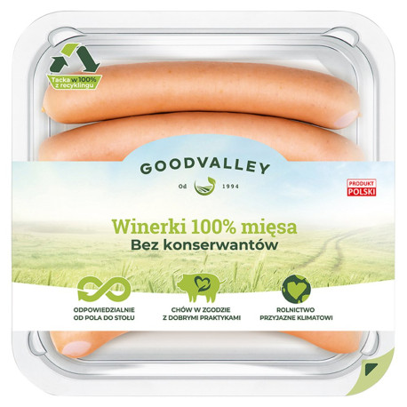 Goodvalley Winerki 100 % mięsa 115 g