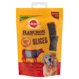 Pedigree Ranchos Karma uzupełniająca dla dorosłych psów plasterki z wołowiną 60 g
