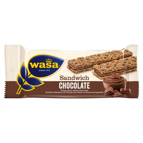 Wasa Sandwich Chocolate Kanapka 33 g (2 sztuki)