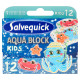 Salvequick Aqua Block Kids Plastry 12 sztuk