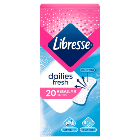 Libresse Normal Wkładki higieniczne 20 sztuk