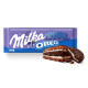 Milka Mmmax Oreo Herbatniki kakaowe i nadzienie mleczne o smaku waniliowym 300 g