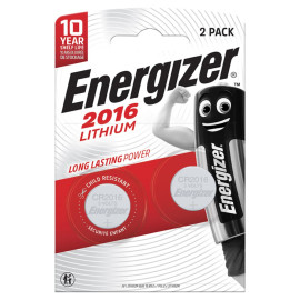 Energizer CR2016 3 V Baterie litowe 2 sztuki