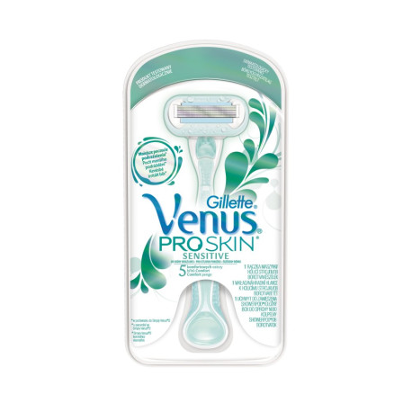 Gillette Venus Proskin Sensitive maszynka do golenia dla kobiet z 1 wymiennym ostrzem
