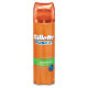 Gillette Fusion Sensitive Skin Żel do golenia dla mężczyzn dla skóry wrażliwej 200 ml