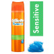 Gillette Fusion Sensitive Skin Żel do golenia dla mężczyzn dla skóry wrażliwej 200 ml
