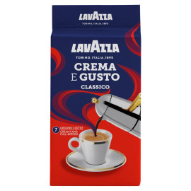 Lavazza Crema E Gusto Classico Mieszanka mielonej kawy palonej 250 g