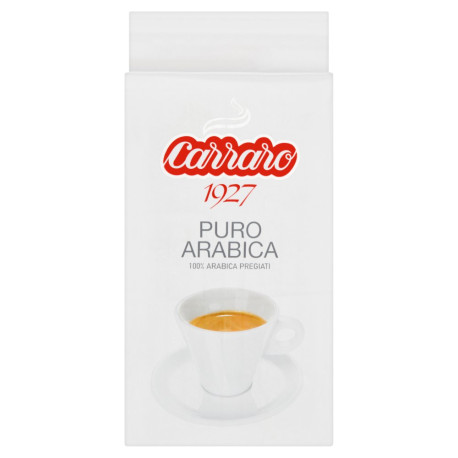 Carraro Puro Arabica Mieszanka palonej i mielonej kawy 250 g