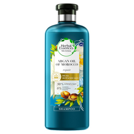 Herbal Essences bio:renew Szampon do włosów regenerujący 400 ml, z olejkiem arganowym