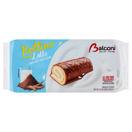 Balconi Wyrób cukierniczy w polewie z kakao i z nadzieniem mlecznym 222 g (6 x 37 g)