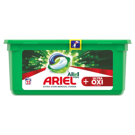 Ariel Allin1 +OXI Effect Kapsułki do prania, 25 prań