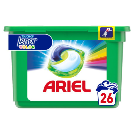 Ariel Allin1 Pods Touch of Lenor Fresh Color Kapsułki do prania, 26 prań