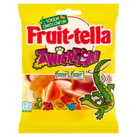 Fruittella Zwierzaki Żelki o smaku owocowym 90 g