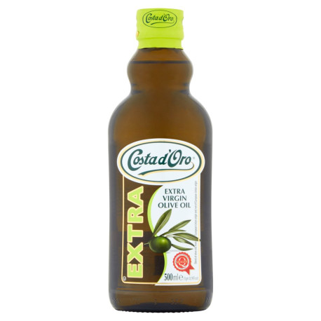 Costa d\'Oro Extra Oliwa z oliwek najwyższej jakości z pierwszego tłoczenia 500 ml