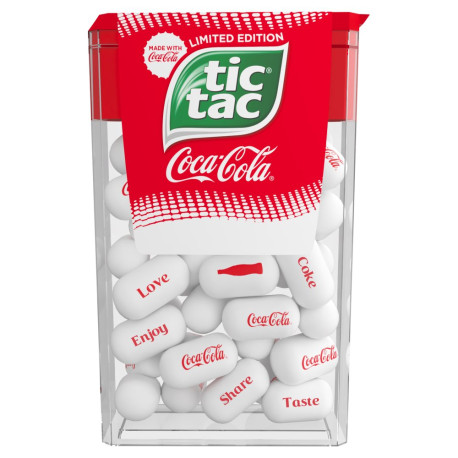 Tic Tac Aromatyzowane drażetki z Coca Cola 18 g