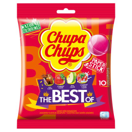 Chupa Chups The Best Of Lizaki wielosmakowe 120 g (10 sztuk)