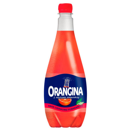 Orangina Original Napój gazowany smak czerwonej pomarańczy 0,9 l