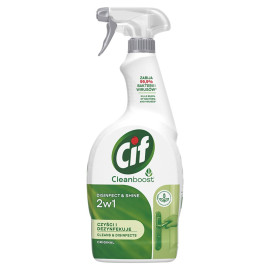 Cif Disinfect & Shine Original Uniwersalny spray dezynfekujący 750 ml