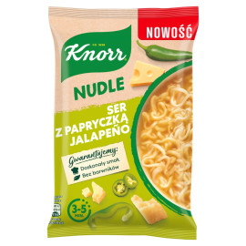 Knorr Nudle Zupa-danie ser z papryczką jalapeño 69 g