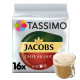 Tassimo Jacobs Café au Lait Napój w proszku z kawą rozpuszczalną i mlekiem 184 g (16 kapsułek)