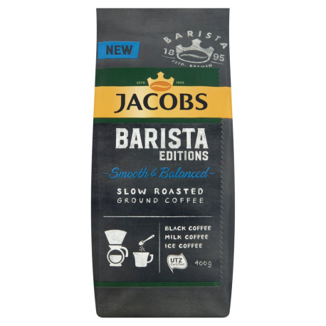 Jacobs Barista Editions Smooth & Balanced Kawa mielona wolno palona 400 g