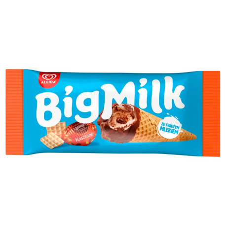 Big Milk Lody o smaku Kasztanki z Wawelu 105 ml