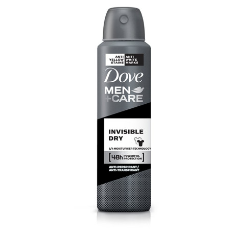 Dove Men+Care Invisible Dry Antyperspirant w aerozolu 150 ml