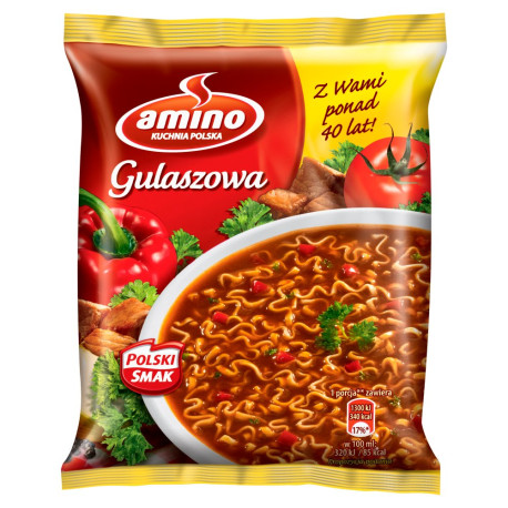 Amino Gulaszowa Zupa błyskawiczna 61 g