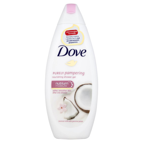 Dove Purely Pampering Coconut Milk with Jasmine Petals Odżywczy żel pod prysznic 250 ml