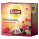 Lipton Fruit Infusion Enchanting Berries Raspberry & Blueberry Herbatka owocowa 42 g (20 torebek)