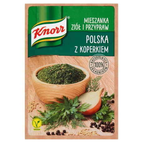 Knorr Mieszanka ziół i przypraw polska z koperkiem 13,5 g