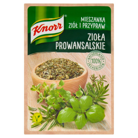 Knorr Mieszanka ziół i przypraw zioła prowansalskie 10 g
