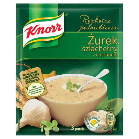 Knorr Rozkosze podniebienia Żurek szlachetny z chrzanem 49 g