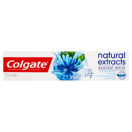 Colgate Natural Extracts Radian White Pasta do zębów z fluorem 75 ml