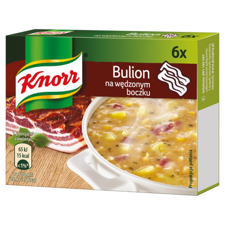 Knorr Bulion na wędzonym boczku 60 g (6 kostek)
