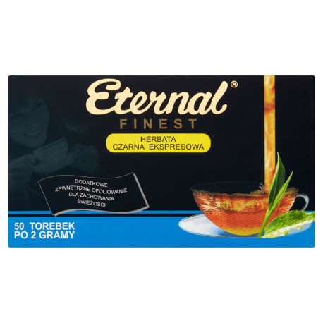 Eternal Herbata czarna ekspresowa 100 g (50 x 2 g)