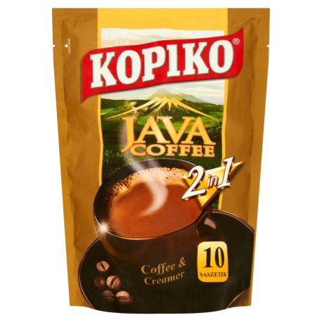 Kopiko Java Coffee 2in1 Rozpuszczalny napój kawowy 120 g (10 x 12 g)