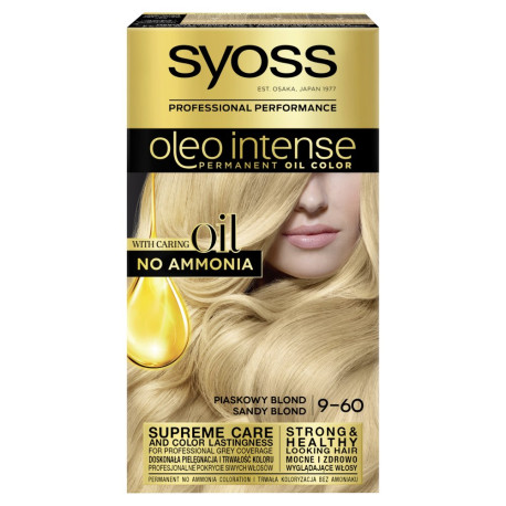 Syoss Oleo Intense Farba do włosów 9-60 piaskowy blond