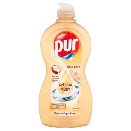 Pur Gold Care Coconut Milk Płyn do mycia naczyń 420 ml