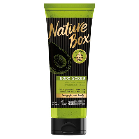 Nature Box Scrub do ciała z olejem z awokado 200 ml