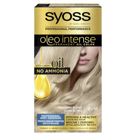 Syoss Oleo Intense Farba do włosów 9-11 chłodny blond