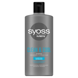 Syoss Men Clean & Cool Szampon do włosów normalnych i przetłuszczających się 440 ml