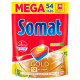Somat Gold Lemon & Lime Tabletki do mycia naczyń w zmywarkach 1036,8 g (54 x 19,2 g)
