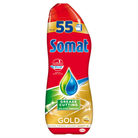 Somat Gold Żel do mycia naczyń w zmywarkach 990 ml