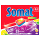 Somat All in 1 Lemon & Lime Tabletki do mycia naczyń w zmywarkach 432 g (24 sztuki)