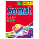 Somat All in 1 Lemon & Lime Tabletki do mycia naczyń w zmywarkach 1408 g (80 x 17,6 g)