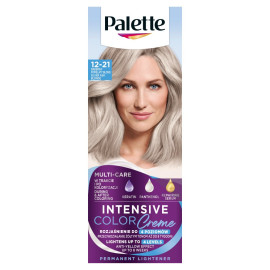 Palette Intensive Color Creme Farba do włosów w kremie rozjaśniacz 12-21 srebrny popielaty blond