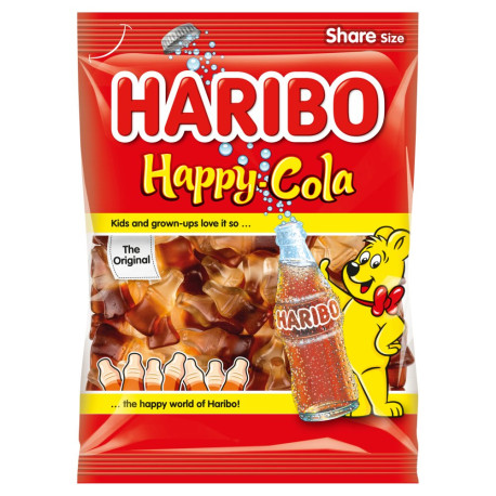 Haribo Happy Cola Żelki o smaku coli 200 g